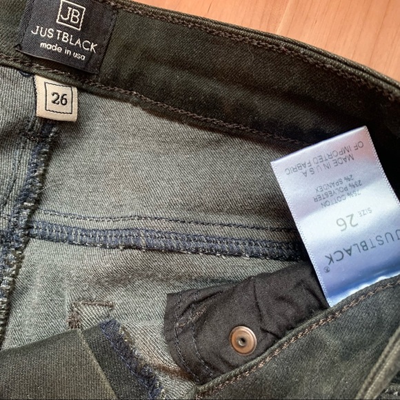 NWOT-Just Black Hight Waist Skinny - Picture 8 of 8